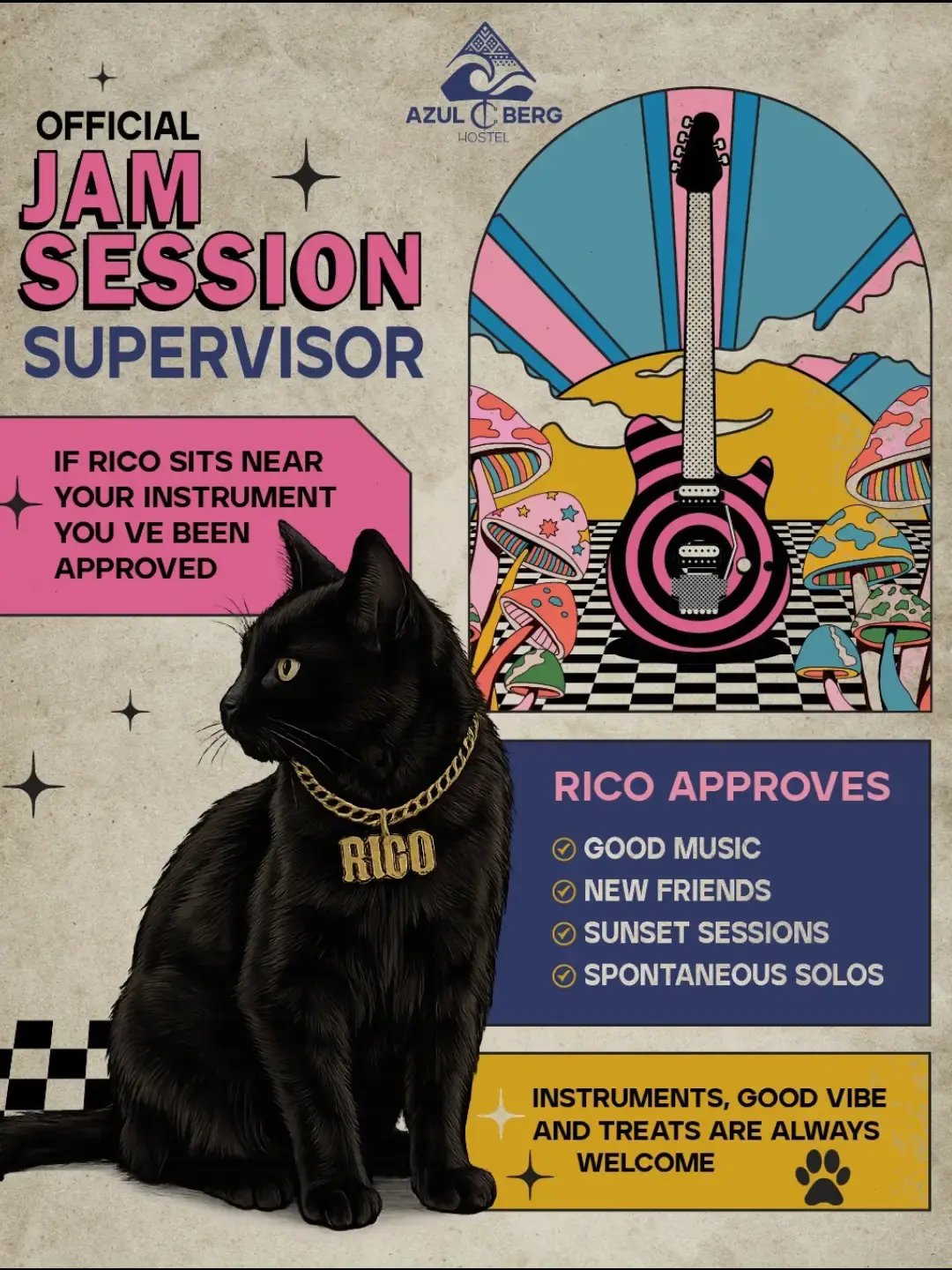 Rico, Official Jam Session Supervisor poster