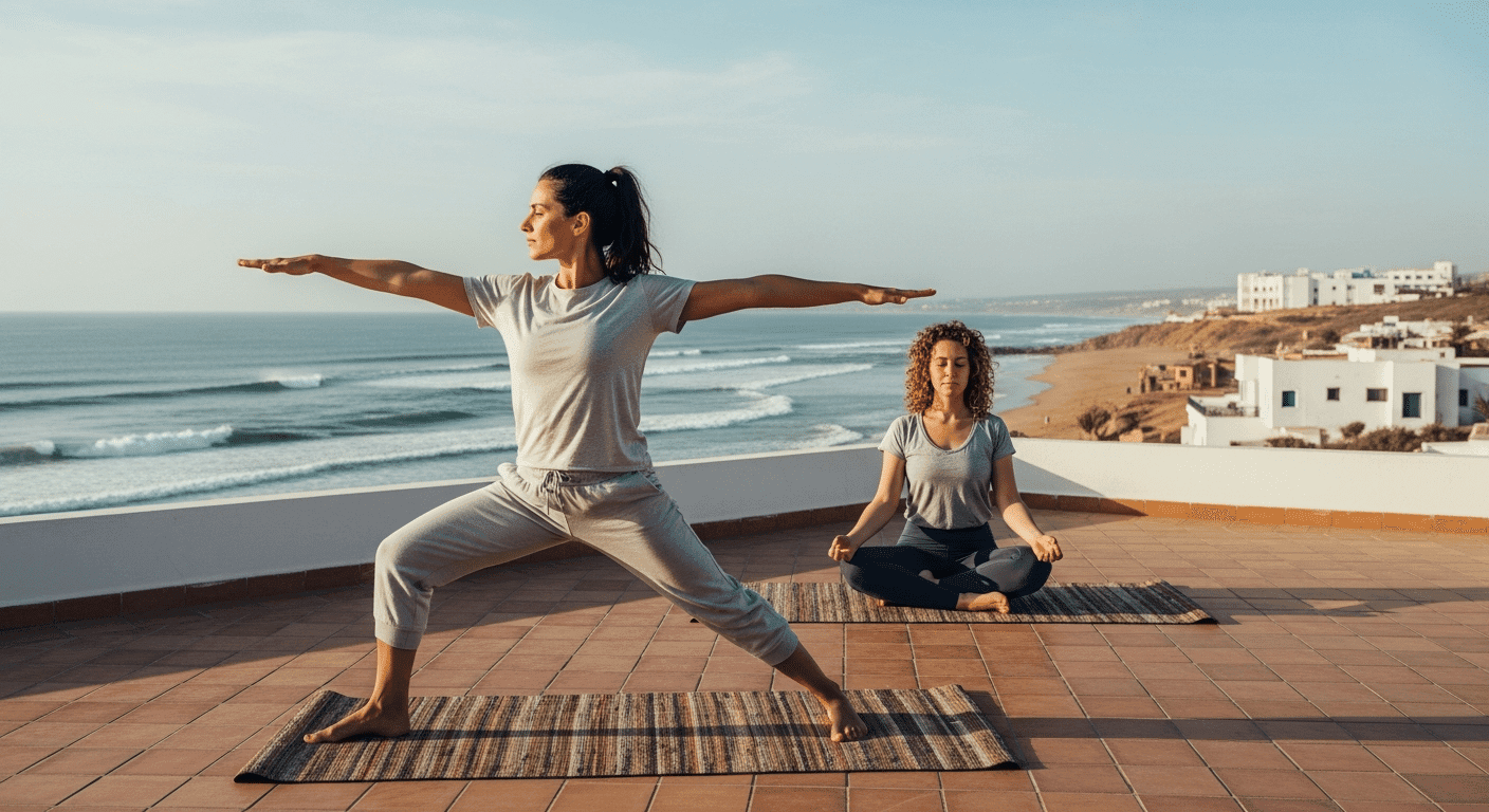 Beach Yoga